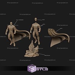 Omni Man Rock Base Ready to 3D Print
