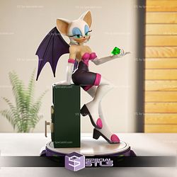 Rogue the Bat Sonic 3D Printing Figurine