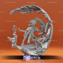 Silver Wolf STL Files Honkai Star Rail 3D Print V2