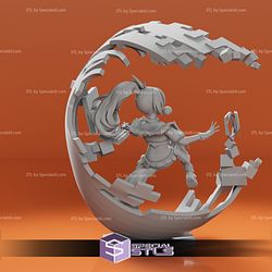 Silver Wolf STL Files Honkai Star Rail 3D Print V2