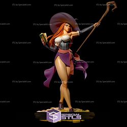Sorceress with NSFW V2 3D Model