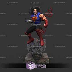 Superman Death Metal in Battle 3D Printing Figurine