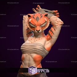 Tigress Kungfu Panda Sexy 3D Printing Figurine