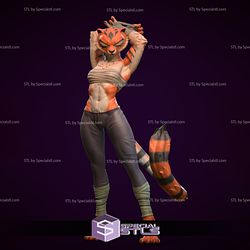 Tigress Kungfu Panda Sexy 3D Printing Figurine