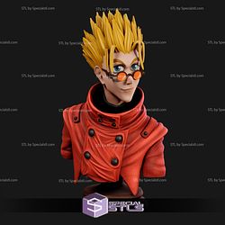 Vash Stampede Trigun Bust 3D Printing Figurine