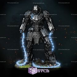 Whiplash Iron Man MK 2 3D Printing Figurine