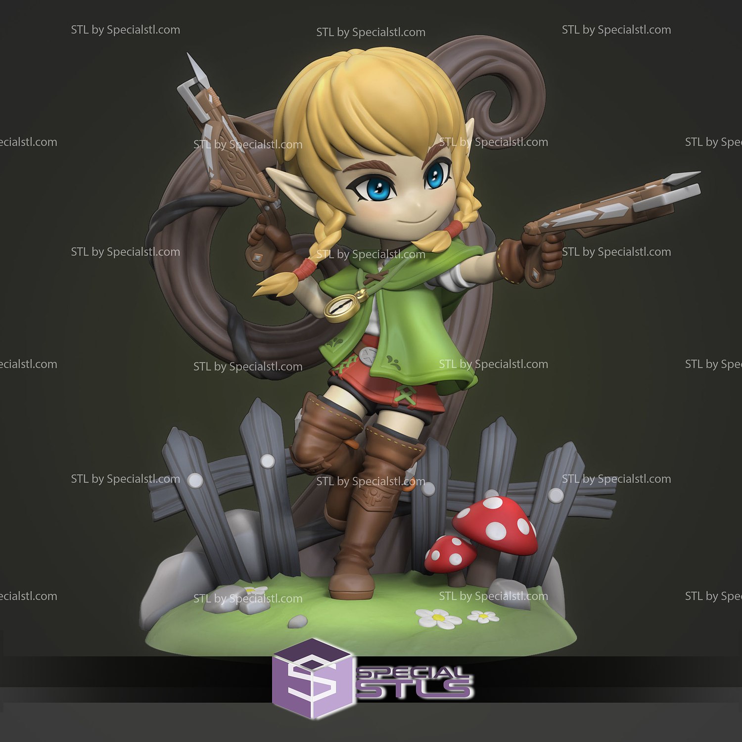 Linkle Chibi from Hyrule Warriors