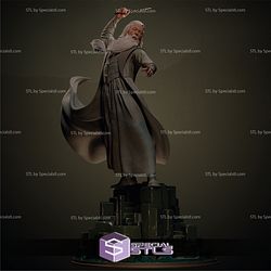 Albus Dumbledore Magic 3D Model