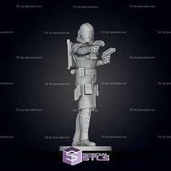 Animated ARC Trooper Pose 2 Ready to 3D Print