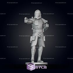 Animated ARC Trooper Pose 2 Ready to 3D Print