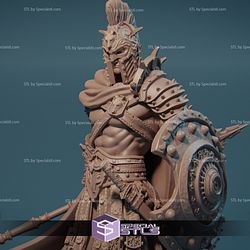 Ares the God of War Fanart Ready to 3D Print