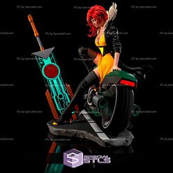Red from the game Transistor