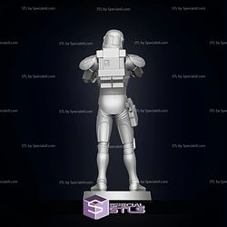 Bad Batch Hunter Starwars Pose 3 Ready to 3D Print