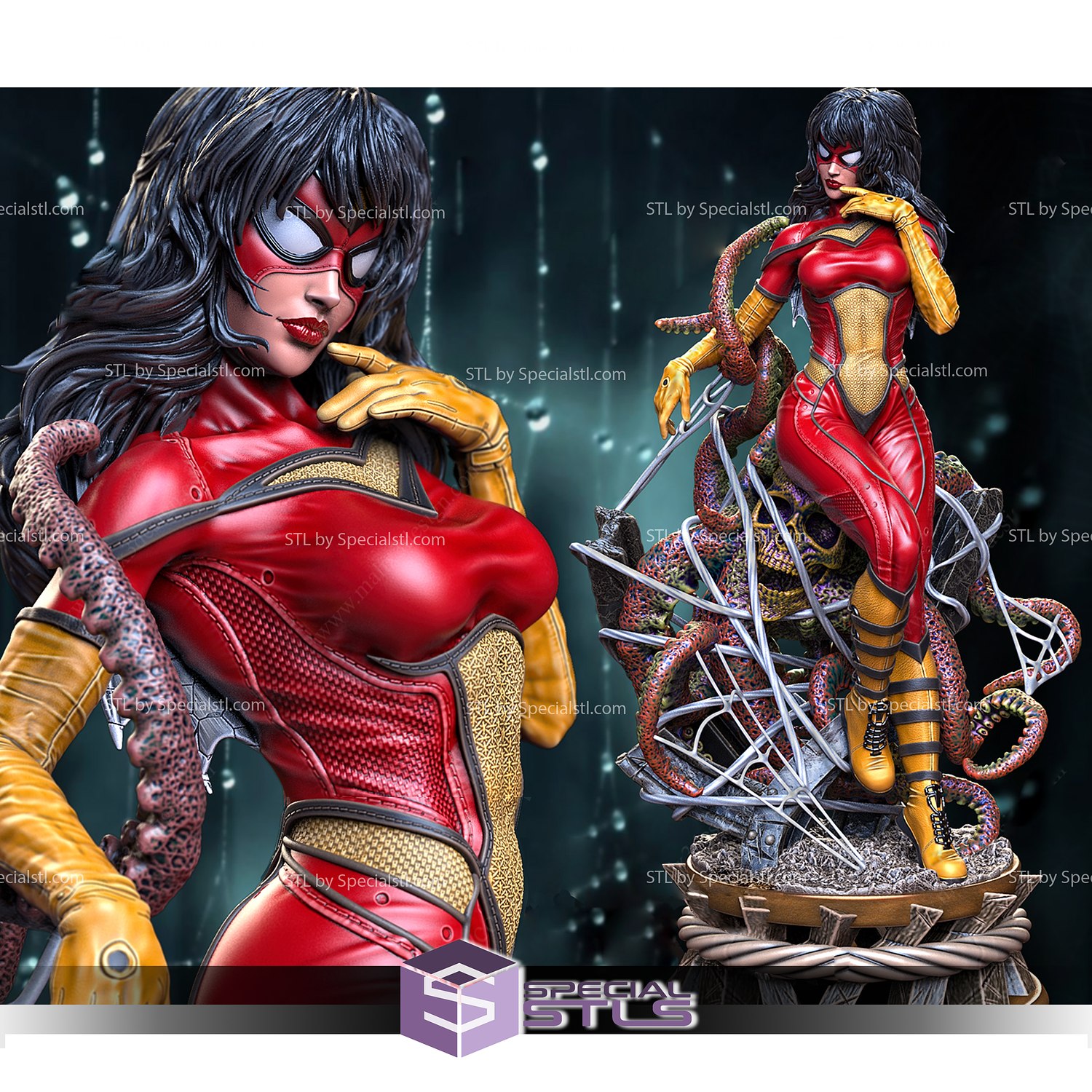 Spider Woman Standing from Marvel
