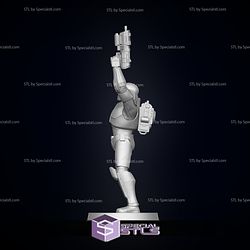 Bad Batch Wrecker Starwars Pose 5 Ready to 3D Print