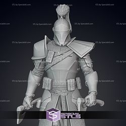 Bartok Medieval Captain Rex Pose 1 Ready to 3D Print