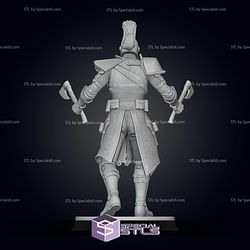 Bartok Medieval Captain Rex Pose 3 Ready to 3D Print