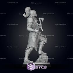 Bartok Medieval Captain Rex Pose 4 Ready to 3D Print