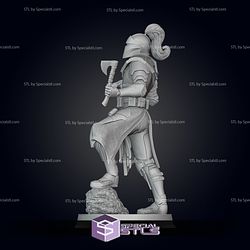 Bartok Medieval Captain Rex Pose 4 Ready to 3D Print