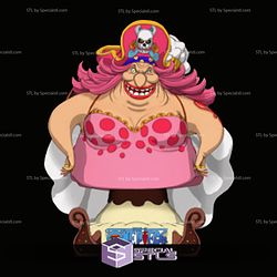 Bigmom Bust Ready to 3D Print