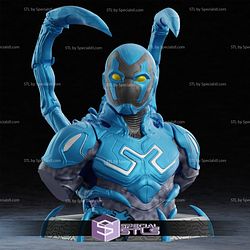 Blue Beetle Bust DC Heroes Ready to 3D Print