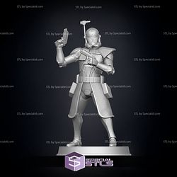 Captain Rex Starwars Experience Ready to 3D Print