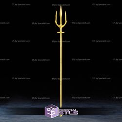 Cosplay STL Files Aquaman 2 Trident 3D Print