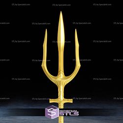 Cosplay STL Files Aquaman 2 Trident 3D Print