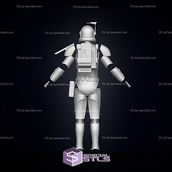 Cosplay STL Files Bad Batch Crosshair Armor 3D Print