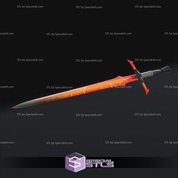 Cosplay STL Files Bartok Medieval Kylo Ren Sword