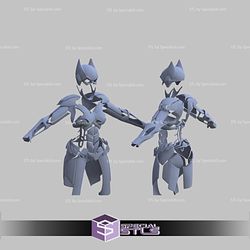 Cosplay STL Files Batgirl Armor