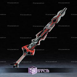 Cosplay STL Files Batman Hellbat Sword 3D Print