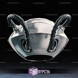 Cosplay STL Files Black Manta Helmet 3D Print