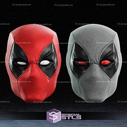 Cosplay STL Files Comic Deadpool Mask