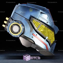 Cosplay STL Files Gipsy Danger Helmet