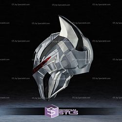 Cosplay STL Files Hellbat Helmet 3D Print