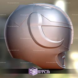 Cosplay STL Files Legacy Black Ranger Helmet