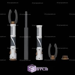 Cosplay STL Files Lightsaber Starwas Collection