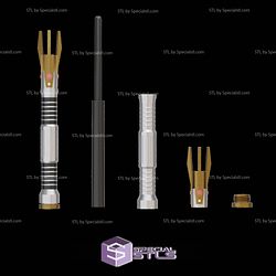 Cosplay STL Files Lightsaber Starwas Collection