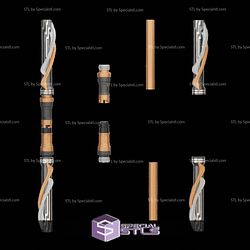 Cosplay STL Files Lightsaber Starwas Collection