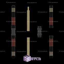 Cosplay STL Files Lightsaber Starwas Collection