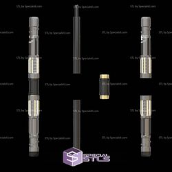 Cosplay STL Files Lightsaber Starwas Collection