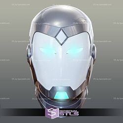 Cosplay STL Files Superior Iron Man Helmet