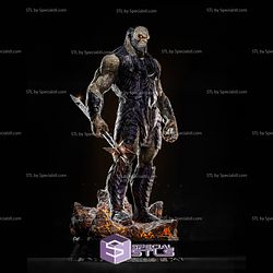 Darkseid and Weapons 3D Printing Figurine