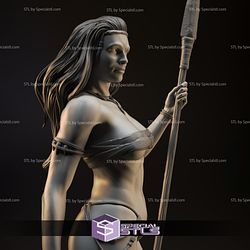 Eloe the Huntress Fanart 3D Printable