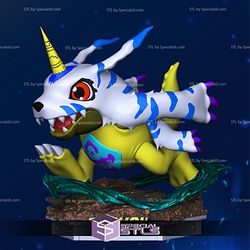 Gabumon Digimon Ready to 3D Print