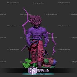 Goku Defeat Frieza Battle Dragonball Ready to 3D Print