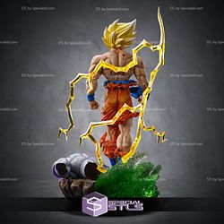 Goku Defeat Frieza Battle Dragonball Ready to 3D Print