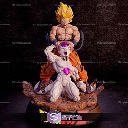 Goku Killing Frieza Dragonball 3D Printing Figurine