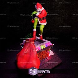 Grinch Santa Christmas 3D Model